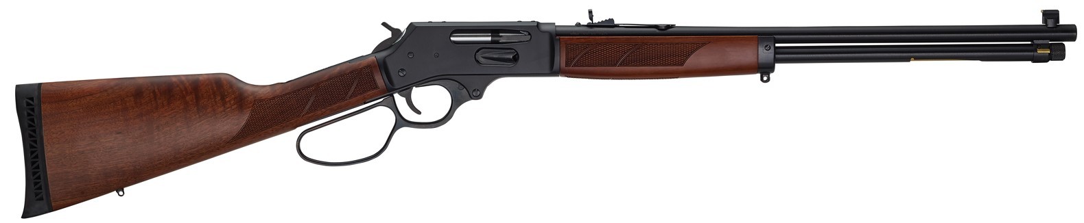 HENRY STEEL LEVER ACTION .30-30 WIN LARGE LOOP 5RD 20IN BARREL H009GL - Win Repeating Arms Promotion